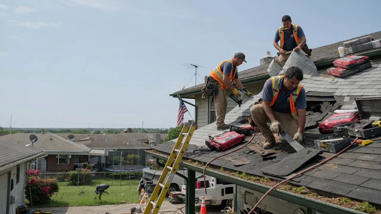 Roof Repair in Purmela, TX near me